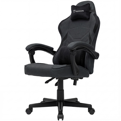 Sedia Da Gaming PEAK Paracon - Tessuto - Grigio Scuro